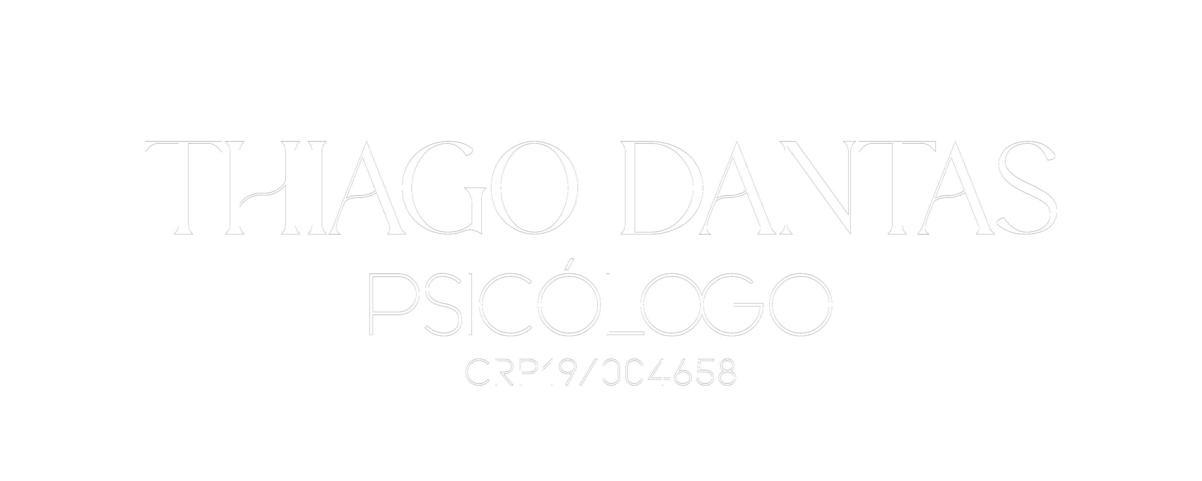 Logo Psicólogo Thiago Dantas